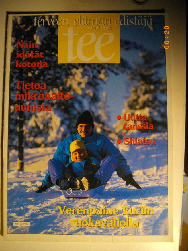 Tee - terveen elämän edistäjä Nro 1/1989 (29.12)