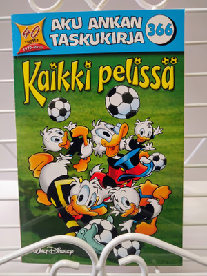 Aku Ankan taskukirja 366 Kaikki pelissä 1.p