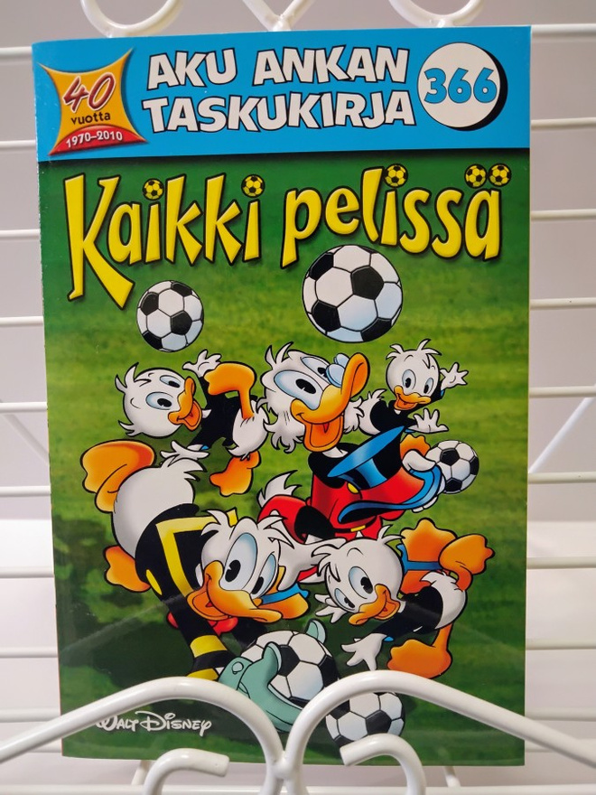 Aku Ankan taskukirja 366 Kaikki pelissä 1.p