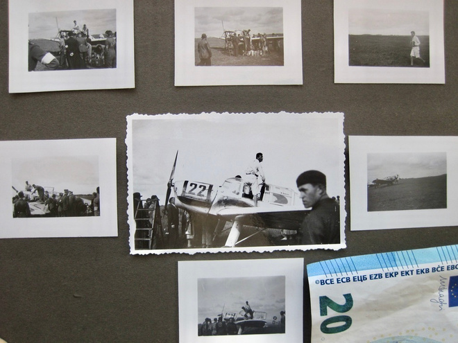 10 VANHAA Valokuvaa Lentokonet ym 1930-l