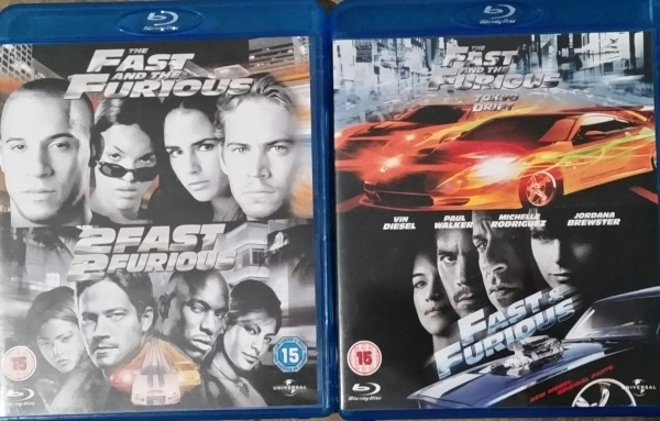 The Fast and the Furious 4 ekaa leffaa -Blu-Ray
