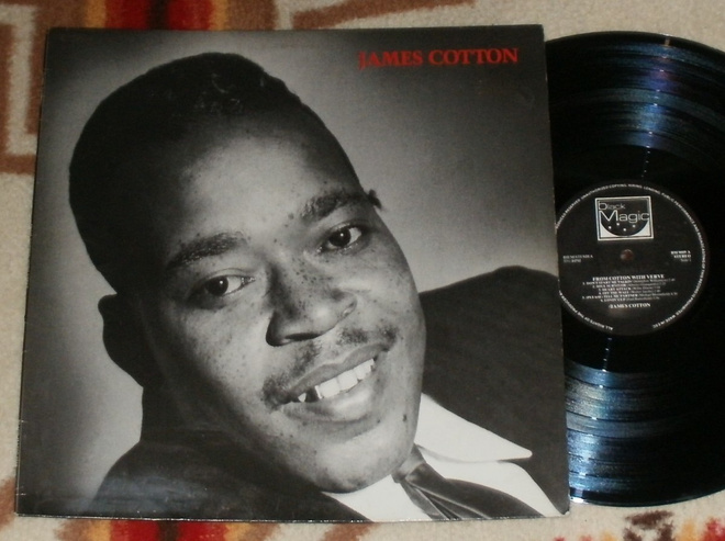 JAMES COTTON ~ From Cotton With Verve ~ LP