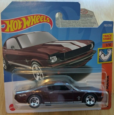 Ford Mustang 2+2 Fastback Brown 1965 Hot Wheels 2022 1:64