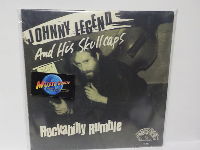 JOHNNY LEGEND AND HIS SKULLCAPS - ROCKABILLY... EX-/EX- LP