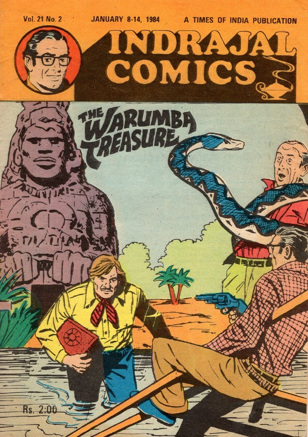 Indrajal Comics Vol.21 No.2 "The Warumba Treasure"