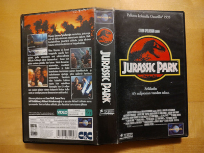 Jurassic Park VHS