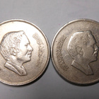 Jordan. 100 fils AH1404(1984), AH 1398(1978). - pikkukuva 2