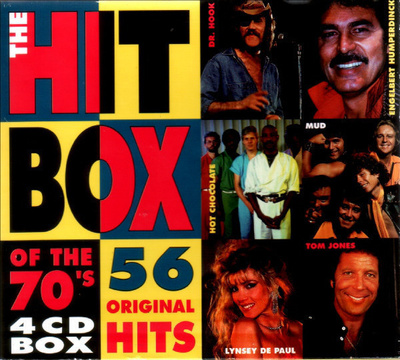 The Hit Box Of The 70's  (4CD) EX+!! Culture Club Tom Jones