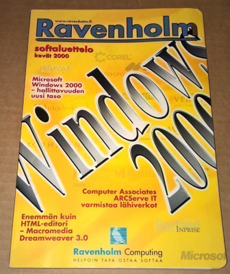 RAVENHOLM SOFTALUETTELO KEVÄT 2000  SIVUJA 178