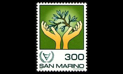 San Marino 1229 ** Vammaisten vuosi (1981)