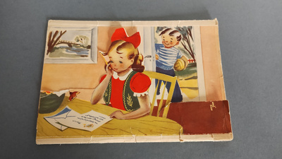 Vanha KIRJEPAPERI KANSIO Haarlan paperi