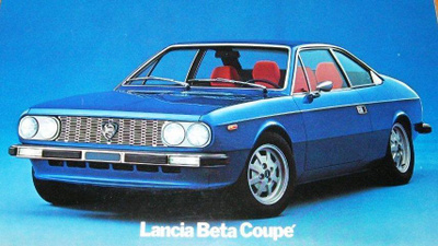1975 Lancia Beta Coupe PRESTIGE esite - 16 sivua - ISO