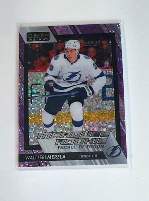 2023-24 OPC Platinum Violet Pixels #282 Waltteri Merelä RC