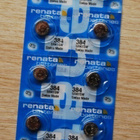Renata 384 SR41SW – Hopeaoksidiparisto, 10 kpl. - pikkukuva 1