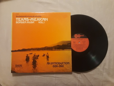 Texas-Mexican Border Music Vol. 1 lp Latin, Folk