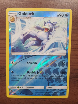 Pokemon Golduck 29/149 Reverse holo