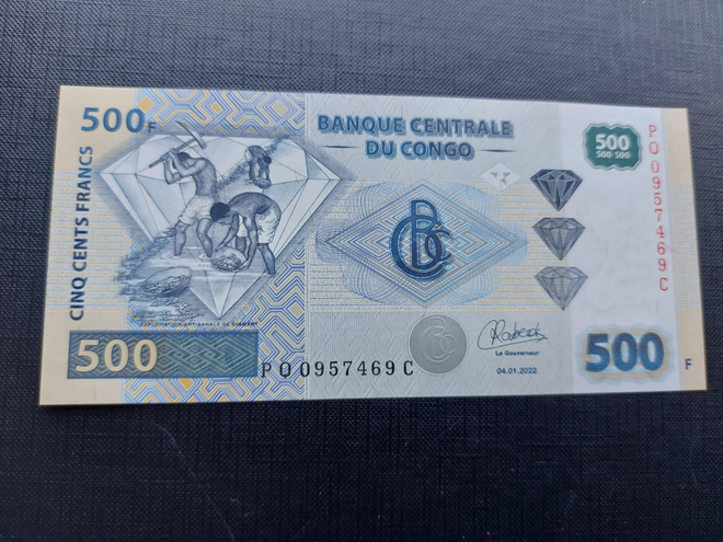 Congo 500 Francs 2022