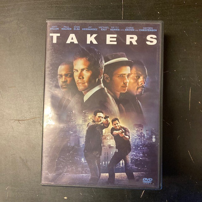 Takers DVD