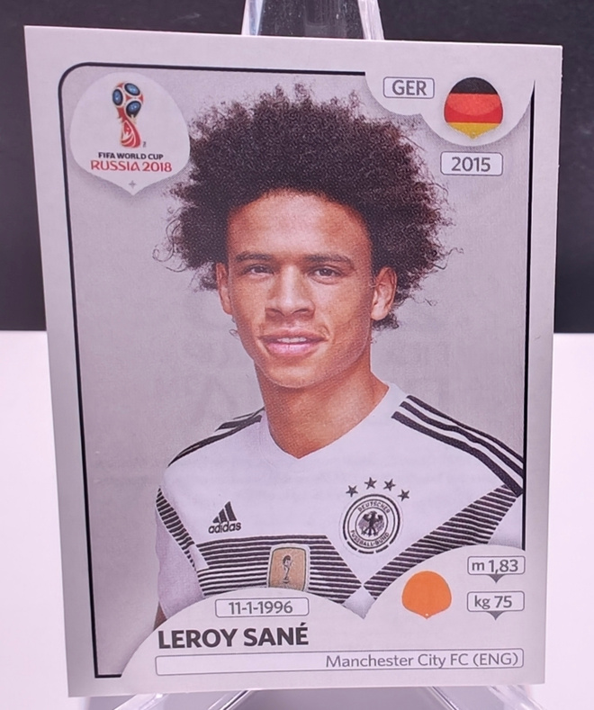 Leroy Sane - Panini World Cup Russia 2018 Stickers