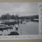 Jyväskylä, Sysmä, Suopelto, poika onkii, perhe veneessä 1904 - pikkukuva 1