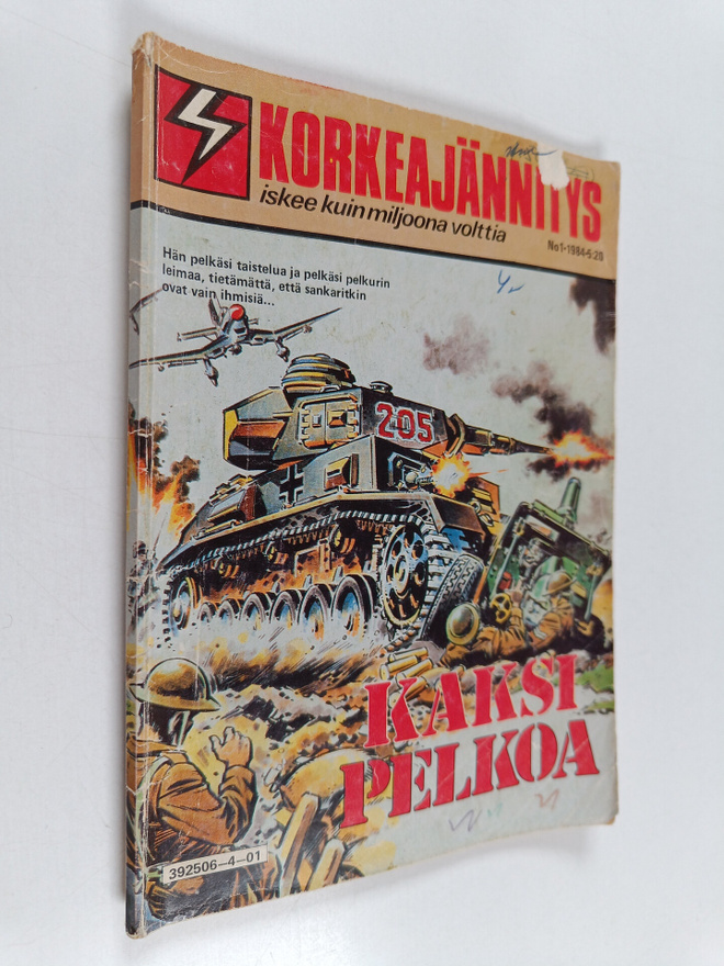Korkeajännitys 1/1984 : Kaksi pelkoa