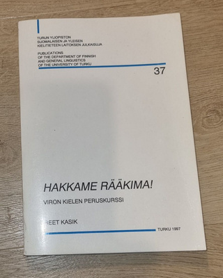 KIRJA Hakkame Rääkima - Viron kielen peruskurssi