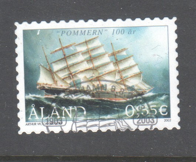 Åland 0,5€ laiva