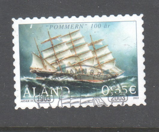 Åland 0,5€ laiva