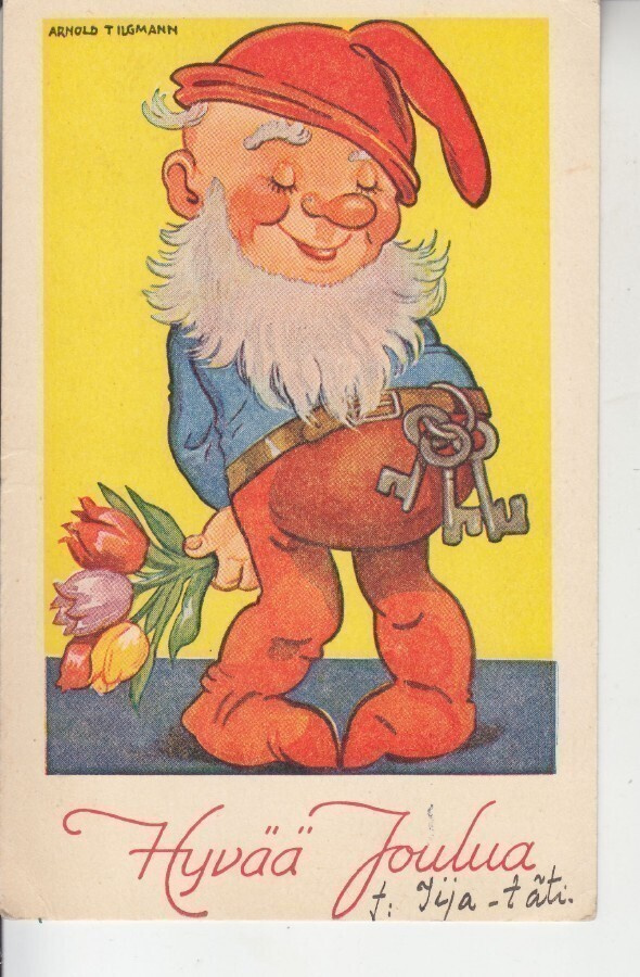 Arnold Tilgmann joulutonttu sarjaa  (5)