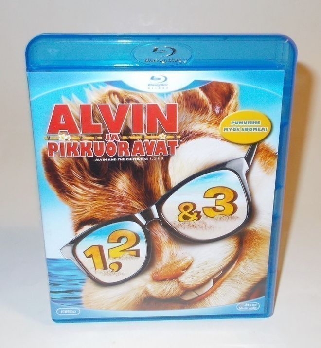 ALVIN JA PIKKUORAVAT 1,2 & 3  (BD)