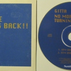 Gitta • No More Turning Back !! CD-Single - pikkukuva 2