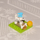LEGO Friends - koira - (valkoinen, täplät) - pikkukuva 3