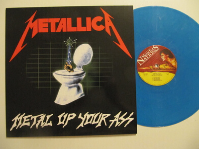 Metallica Metal Up Your Ass LP Värivinyyli