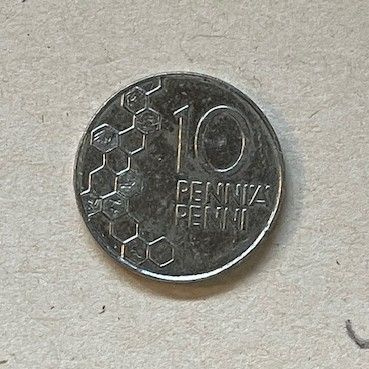 10 penniä 1998