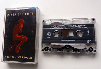 DAVID LEE ROTH a Little Ain't Enough C-KASETTI