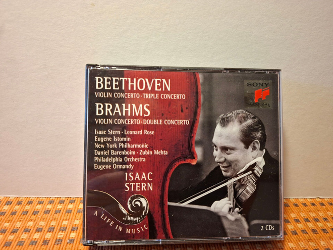 Beethoven,Brahms:Violin Concertos-Isaac Stern 2CD