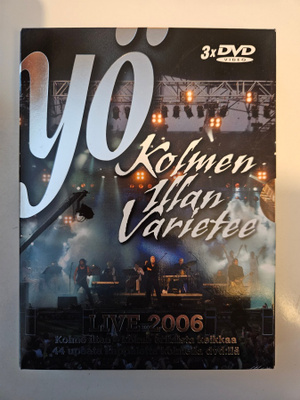Yö, Kolmen illan varietee - DVD