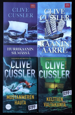 Clive Cussler (Neljä Dirk Pitt pokkaria)