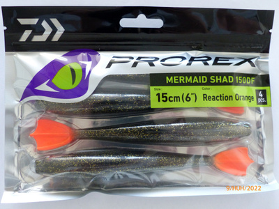 DAIWA PROREX MERMAID SHAD 150DF Väri: Reaction Orange