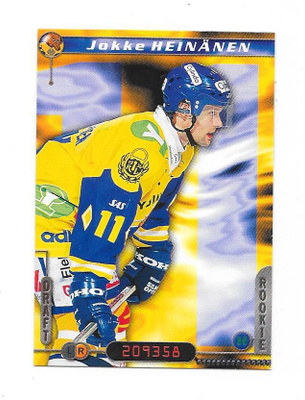 2000-01 CardSet #68 Jokke Heinänen Lukko