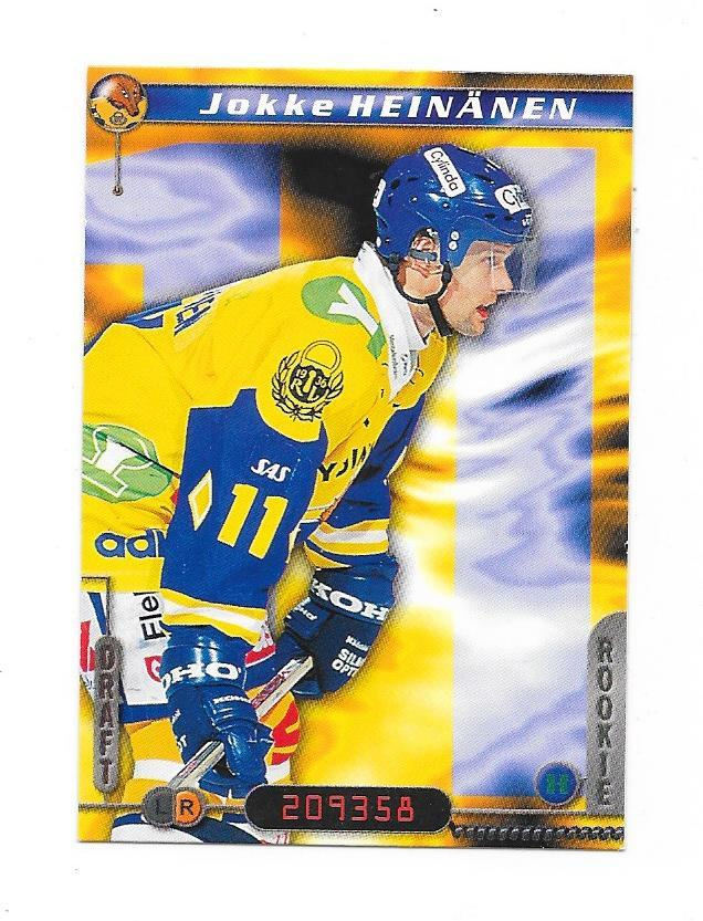 2000-01 CardSet #68 Jokke Heinänen Lukko
