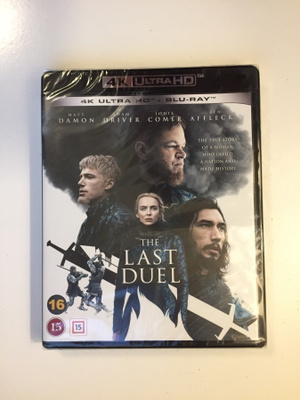 The Last Duel (4K Ultra HD + Blu-ray) 2021 (UUSI) Matt Damon