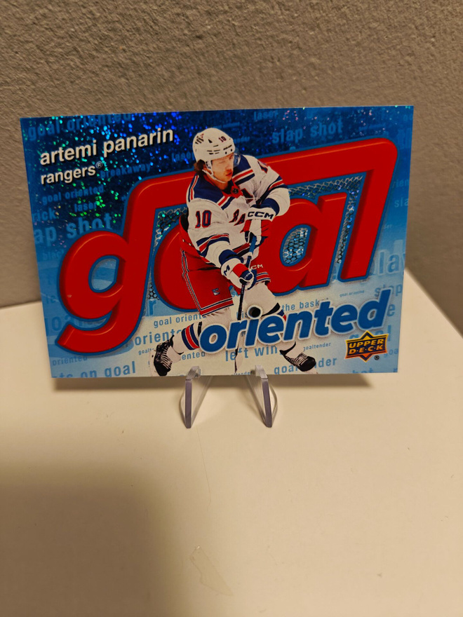 2025-26 Upper Deck Series 1 Goal Oriented- Artemi Panarin