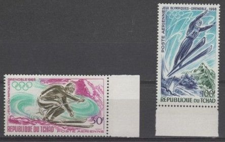 (S0203) CHAD, 1968 (Winter Olympic Games). MNH**