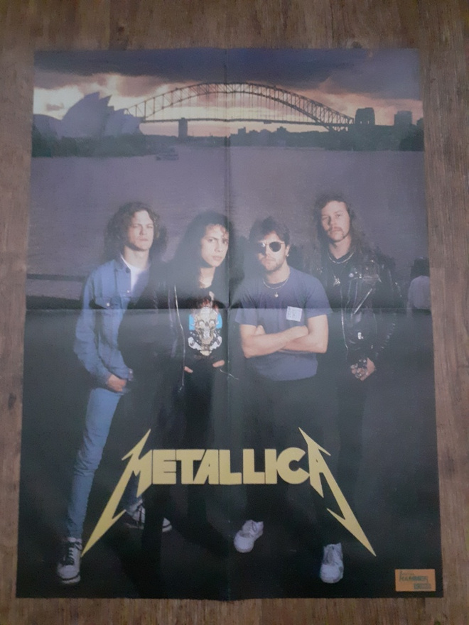 Metallica juliste  Metal Hammer