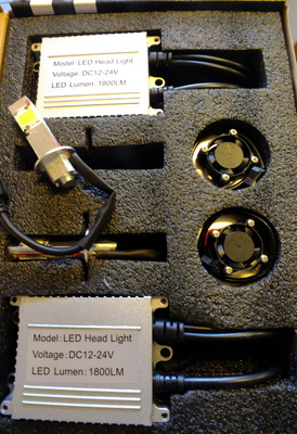 Cree LED H1 Muutosvalosarja , 2hl-h1w - 70 % uusista