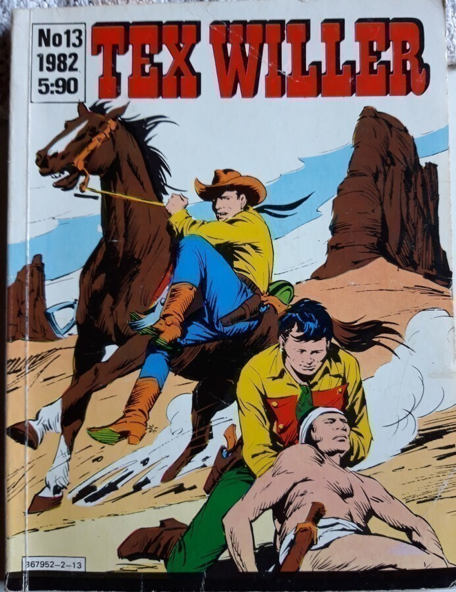Tex Willer 13/1982: Tuntematon vihollinen