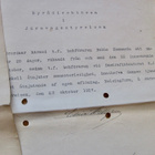 10xVANHA Asiakirja VR Rautatie Simola Vainikkala Asema 1900- - pikkukuva 4