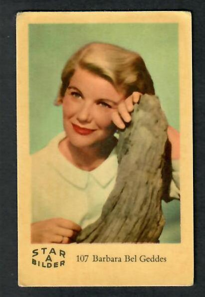 Keräilykuva - Barbara Bel Geddes Star A Bilder 107