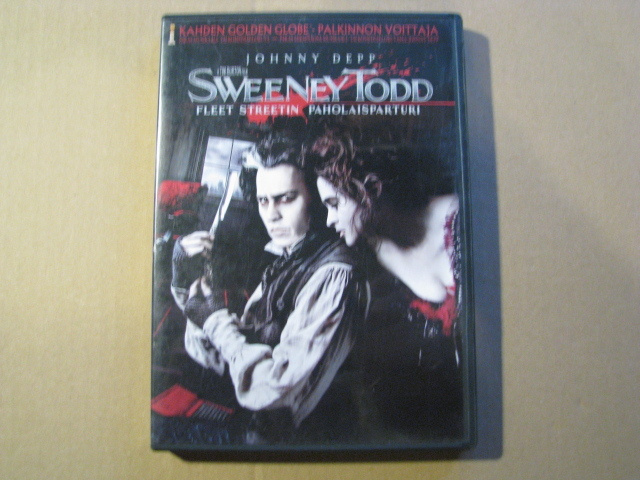 SWEENEY TODD - Fleet Streetin Paholaisparturi ( Johnny Depp
